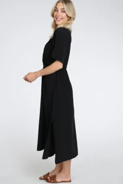 Co'couture 46067 Jurk korte mouw Zwart