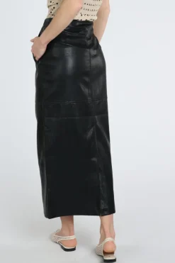 Co'couture 34208 Leren rok Zwart