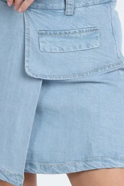 Co'couture 44036 Short Light blue denim
