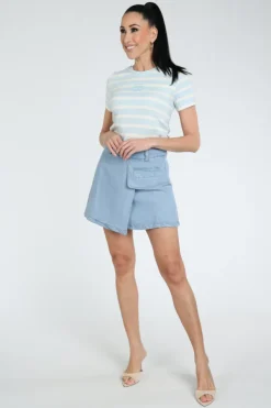 Co'couture 44036 Short Light blue denim