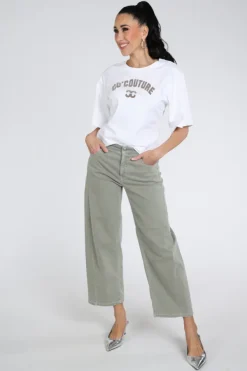 Co'couture 43013 T-shirt korte mouw Wit