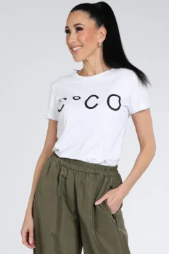 Co'couture 33200 T-shirt korte mouw Wit