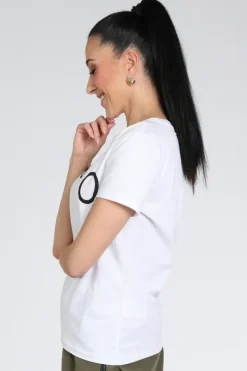 Co'couture 33200 T-shirt korte mouw Wit