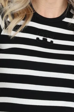 Co'couture 33206 T-shirt korte mouw Zwart