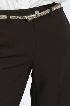 Co'couture 31207 Vola Broek Donker bruin