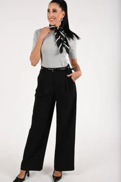 Co'couture Vola CC long pant Broek Zwart