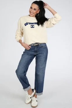 Co'couture Zoe 47005 Sweater Ecru