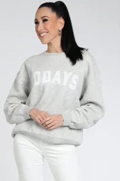 10 Days 25-806-9900 Sweater Licht grijs
