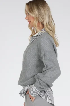 10 Days 20-615-6201 Trui Grey denim