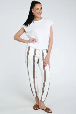 10 Days 20-752-6202 T-shirt korte mouw Off white