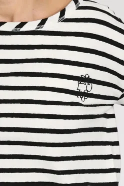10 Days 20-774-6201 T-shirt lange mouw Wit