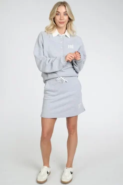 Deblon jule skirt Rok recht kort Grijs