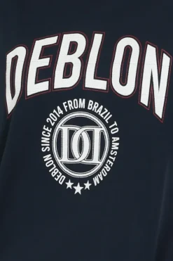 Deblon luan tee T-shirt korte mouw Marine