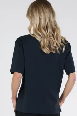 Deblon luan tee T-shirt korte mouw Marine