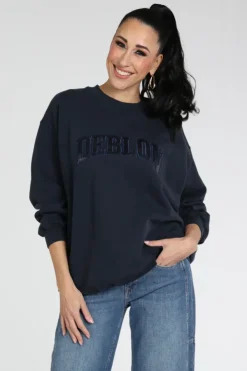 Deblon phoebe Sweater Marine