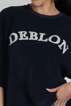 Deblon vine tee T-shirt korte mouw Marine
