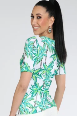 Efixelle 343600 T-shirt korte mouw Groen