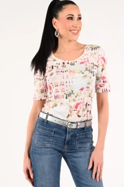 Efixelle 343600 T-shirt korte mouw Roze
