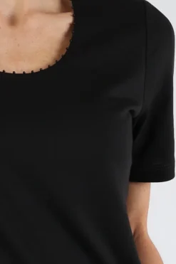 Efixelle 340423 T-shirt korte mouw Zwart