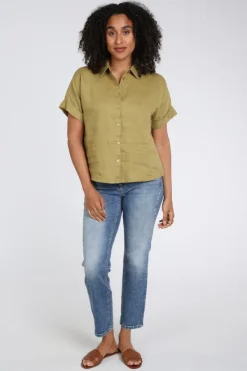 Emotions 126124 Blouse korte mouw Groen