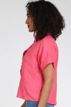Emotions 126124 Blouse korte mouw Pink