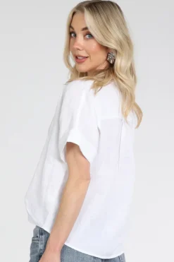 Emotions 126124 Blouse korte mouw Wit