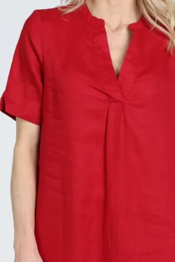 Emotions 126130 Jurk korte mouw Rood