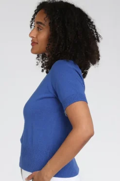 Emotions 126084 Pull korte mouw Blauw