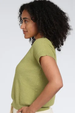 Emotions 126108 Pull korte mouw Groen