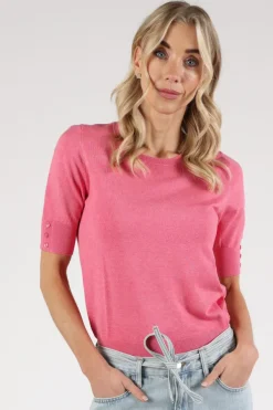 Emotions 126001 Pull korte mouw Koraal