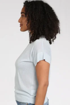 Emotions 126070 Pull korte mouw Licht blauw