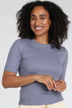 Emotions 126005 Pull korte mouw Lila