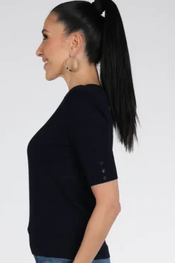 Emotions 126001 Pull korte mouw Marine