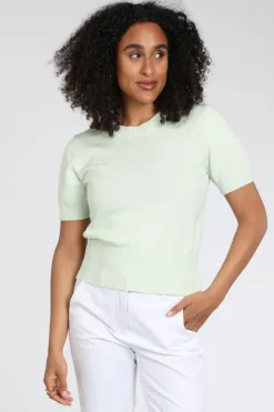 Emotions 126084 Pull korte mouw Mint