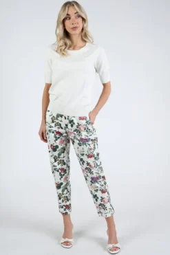 Emotions 126001 Pull korte mouw Off white
