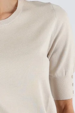 Emotions 126001 Pull korte mouw Zand