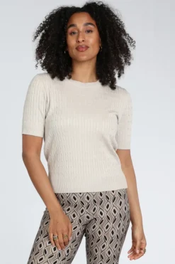 Emotions 126005 Pull korte mouw Zand