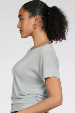 Emotions 126070 Pull korte mouw Zilver