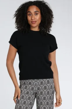 Emotions 126108 Pull korte mouw Zwart