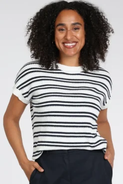 Emotions 126108S Pull korte mouw Marine