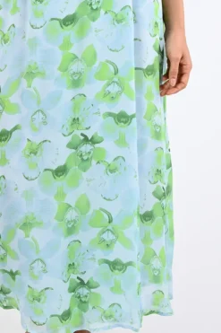 Fabienne Chapot CLTDRS51SS260230 Jurk korte mouw Licht blauw