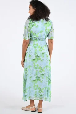 Fabienne Chapot CLTDRS51SS260230 Jurk korte mouw Licht blauw