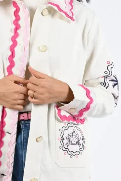 Fabienne Chapot CLTJKT15SS261009 Blazer Off white