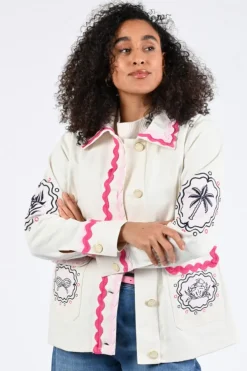 Fabienne Chapot CLTJKT15SS261009 Blazer Off white