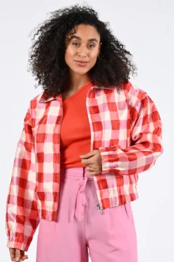 Fabienne Chapot CLTJKT14SS260224 Bomber Rood