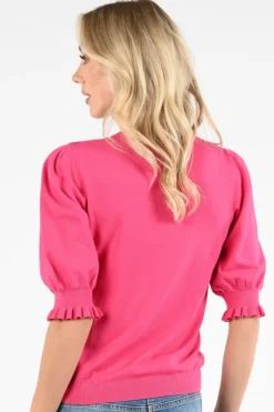 Fabienne Chapot CLTPUL20SS267338 Pull korte mouw Roze