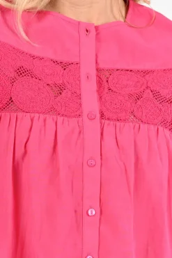 Fabienne Chapot CLTTOP30SS267338 Blouse korte mouw Roze