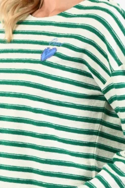 Fabienne Chapot CLTTOP02SS260218 T-shirt lange mouw Groen