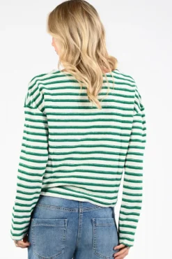 Fabienne Chapot CLTTOP02SS260218 T-shirt lange mouw Groen