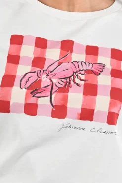 Fabienne Chapot CLTTSH17SS261009 T-shirt korte mouw Off white
